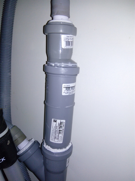 Муфта Ostendorf HTL d50 мм пластиковая компенсационная для внутренней ...