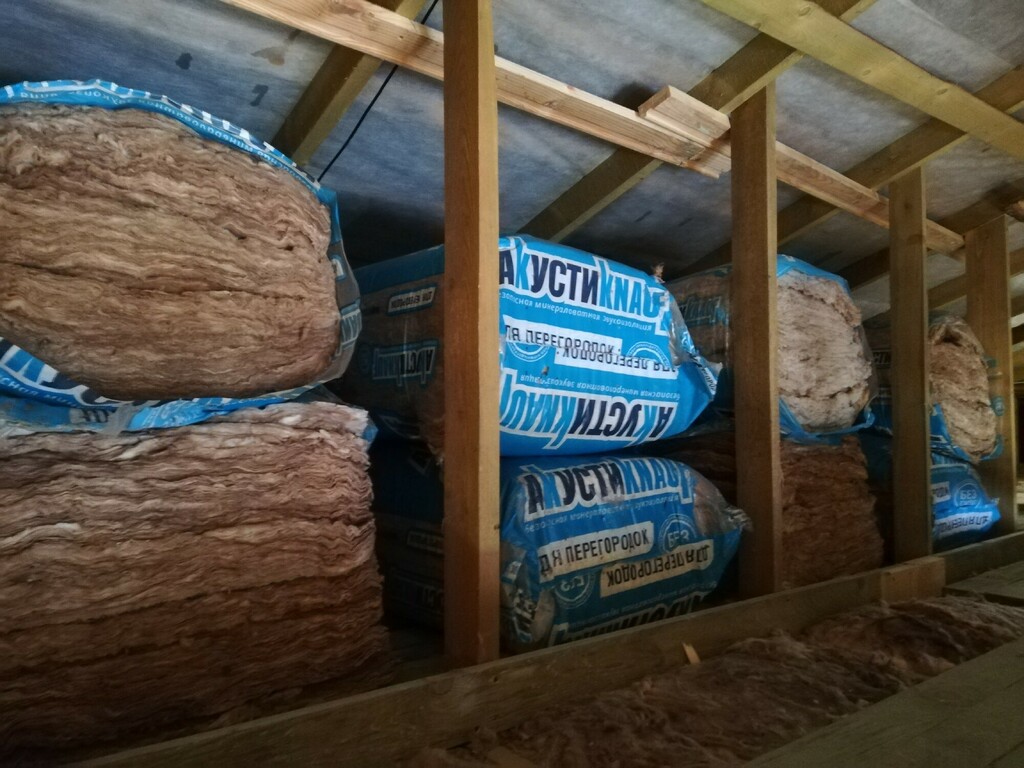 Утеплитель ТеплоKnauf для Кровли и стен (Коттедж) Плита 50х610х1230 мм ...