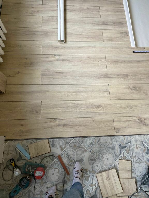 Ламинат 32 класс Egger Home дуб паркетный 1,99 кв.м 8 мм с фаской ...