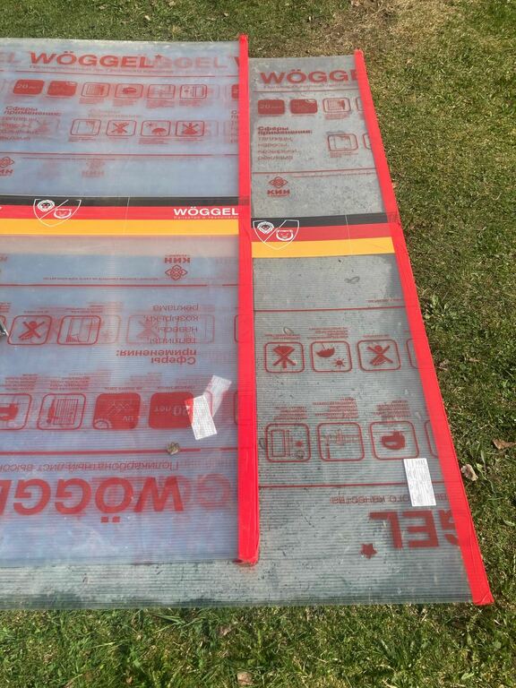 Поликарбонат сотовый Woggel 4 мм 2,1х6 м прозрачный — купить в Москве ...