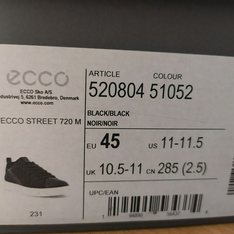 ECCO STREET 720 M