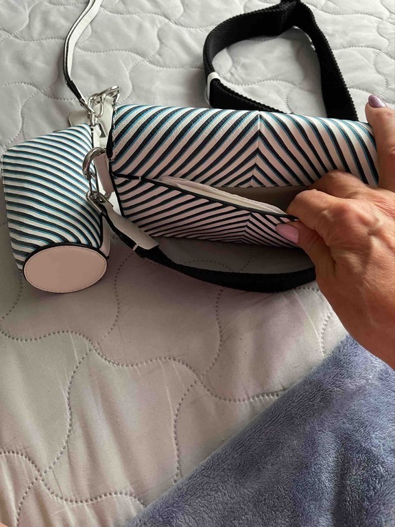 ECCO E Phone Bag Stack Stripe