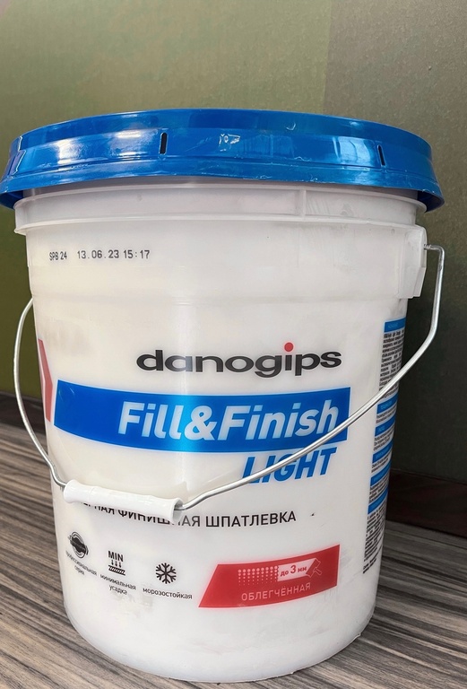 Danogips fill finish. Дано грунтовка 10 л.